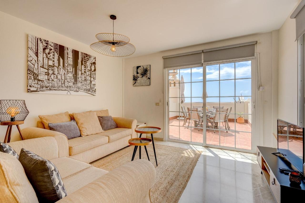 Penthouse With Great Sea View And Natural Reserve - Magnificent Swimming Pool - Calm And Bright Palm-mar Exteriör bild